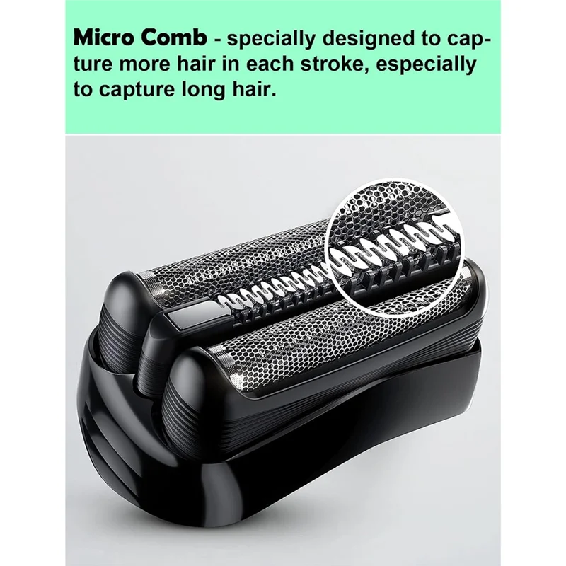 X11A 21B Series 3 Replacement Head For Braun Electric Shaver S3 Wet And Dry Replacement Head Foil And Cutter 300S, 310S