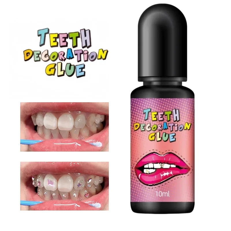 1pc Dental Decoration Glue No Damaging Tooth Gem Adhesive Tooth Jewel Glue for Dental Crystal Oral Use Jewelry Fixing Adhesive