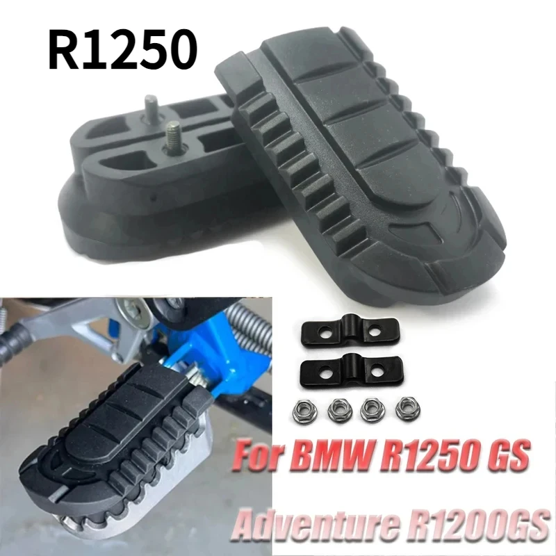 

For BMW R1250 GS Adventure R1200GS Rallye R 1200 GS ADV GS1200 ADV F650GS F700G Motorcycle Foot Rests Pedals Footrest Rubber