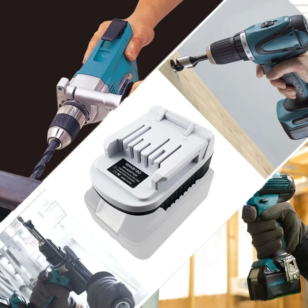 Адаптер аккумулятора для Makita B Series, преобразователь литий-ионной батареи 18 в, BL1830, BL1840 для инструментов серии G, BL1815G, BL1811G, BL1830G