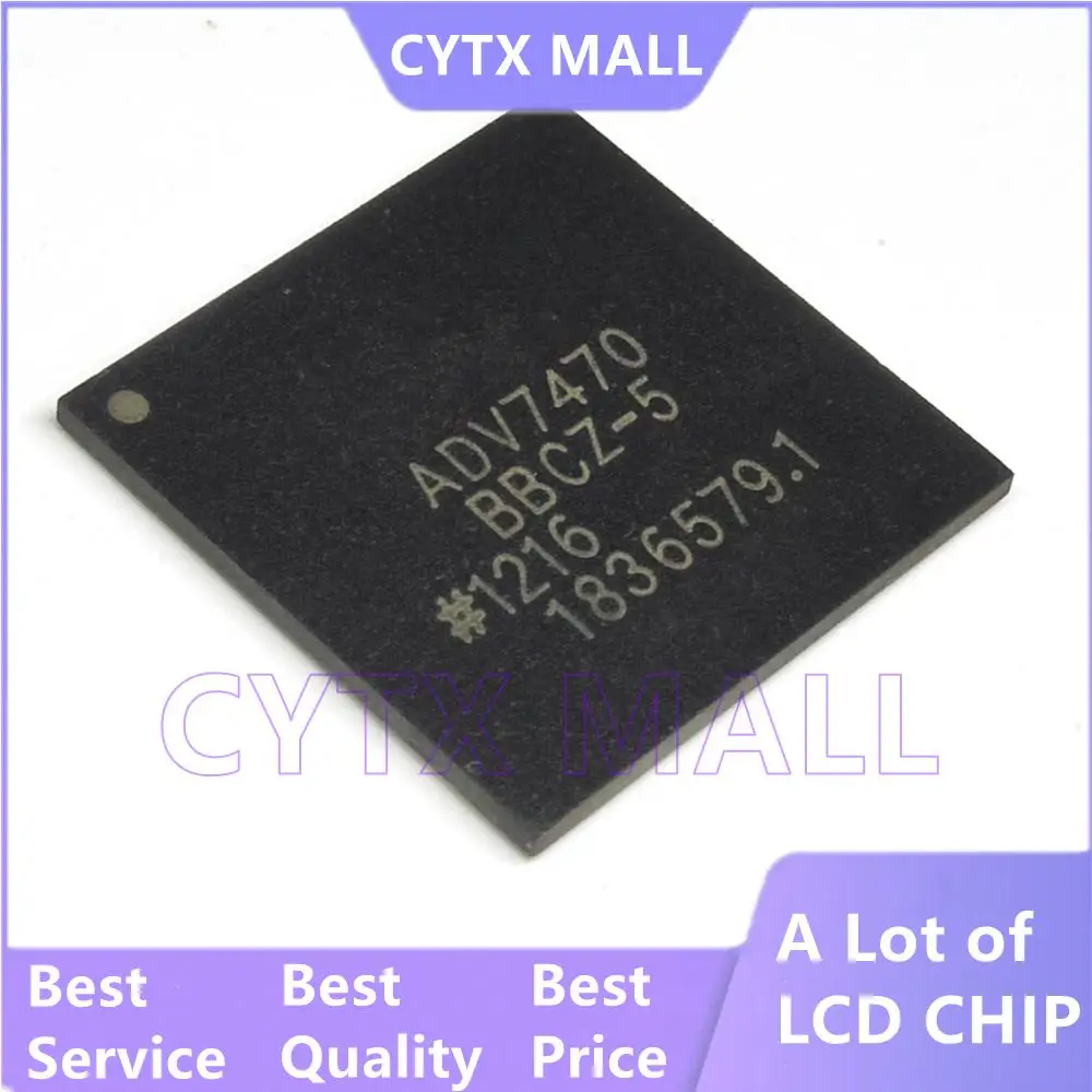 2PCS/LOT 100%New  ADV7470BBCZ-5  BGA ADV7604BBCZ-5P  ADV7614BBCZ  ADV7842KBCZ-5  Chipset in Stock