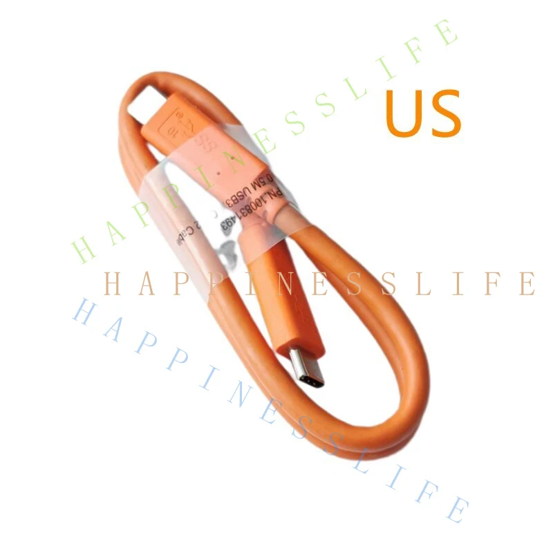 Y... Orange 20in/50cm USB-C to USB-C Type C Cable For LaCie External Hard Drive HDD