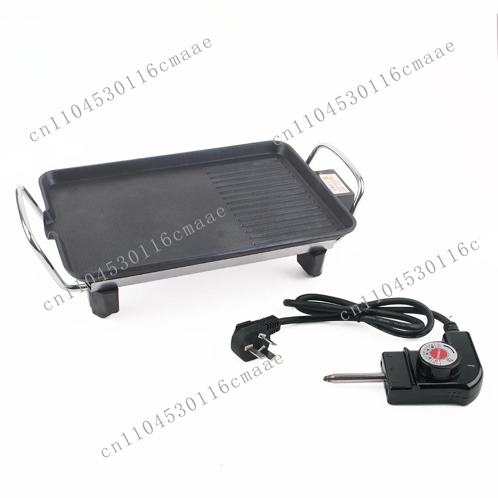 

Multifunction Electric Barbecue Oven Griddle Roaster Mini BBQ Stove Heating Plate Indoor Smokeless Non-stick Grilling Pan EU US