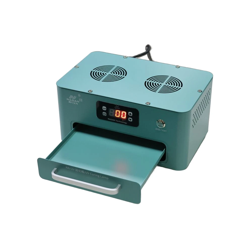 

NA-UV 1000W UV Glue Curing Box 8-inch, Advanced Heat Control for Curved Flexible Screen Repair
