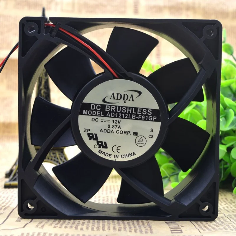 

AD1212LB-F91GP 12V 0.87a 12038 12cm Max Airflow Rate Cooling Fan AD1212LB F91GP