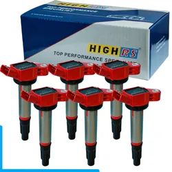 6 performance ignition coil for Lexus ES350 XV40 XV60 RX350 AL10 XU30 RX450h LOTUS EVORA 3.5L V6 2GR-FE 2GRFE 90919-02255