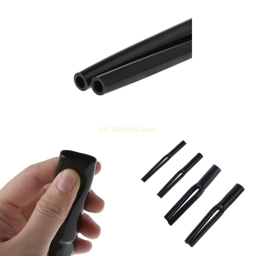 E56B 범용 7/9/12/15.5mm Hifi 오디오 스피커 케이블 바지 Y 스플리터 튜브 오디오 케이블 액세서리 스피커 케이블 Y 스플리터