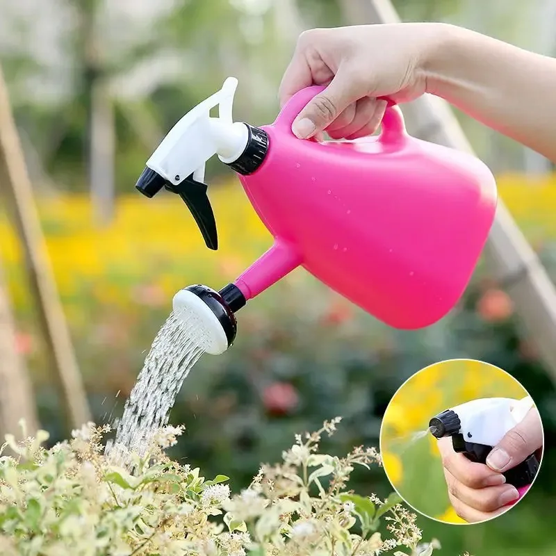 

1pc, Small Blue Dual-purpose Watering Can For Watering Flowers And Planting Watering Tools