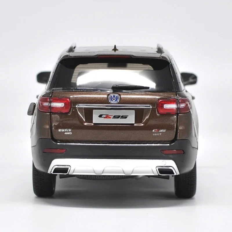 CCAG CS95 تشانغآن سبيكة سيارة نموذج منضدية الديكور هدية جمع عرض نموذج صغير بني رمادي 2017 1:18 #6