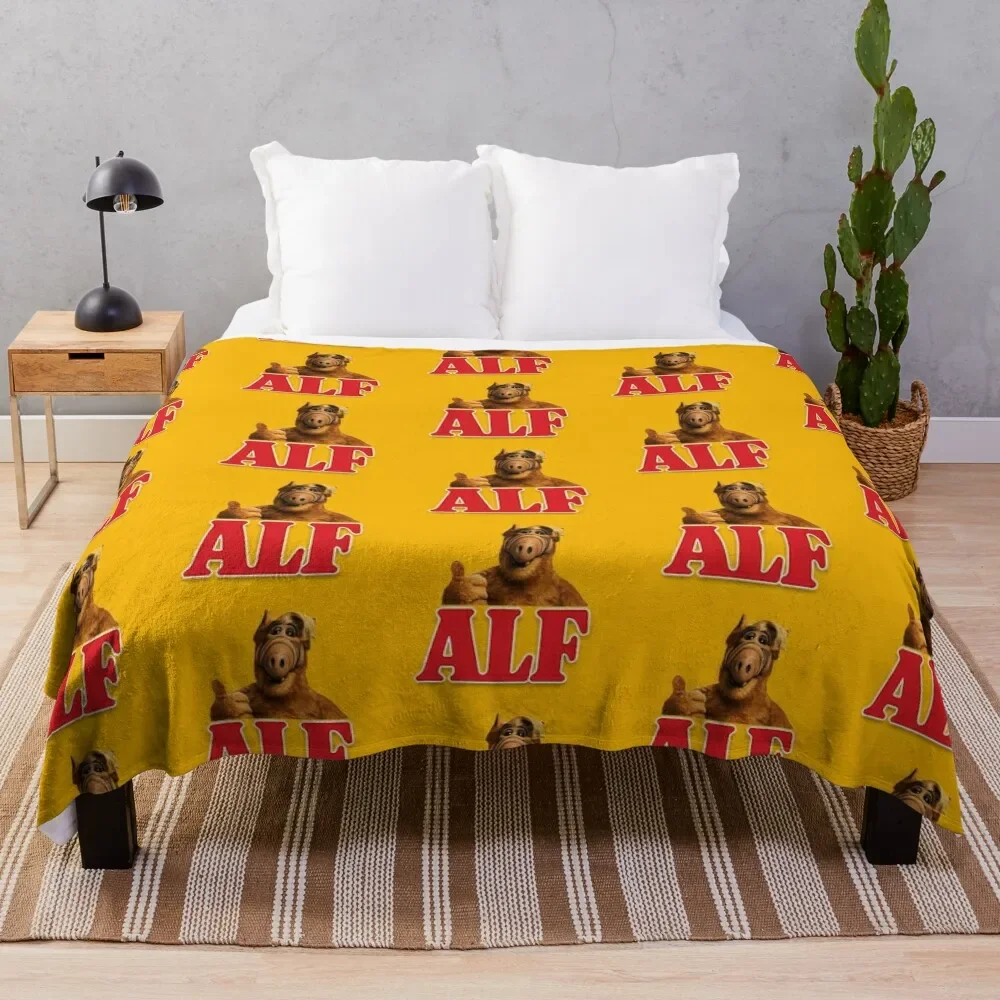 Alf - Alien Life Form Throw Blanket Year Round Soft Comfortable Blanket For Home
