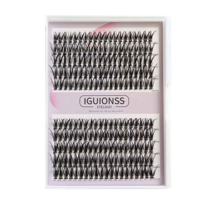 Lash Clusters  Individual Lashes Cluster Eyelash Extensions  30D+40D Mix C/D Curl Eyelash Clusters DIY Lash Extension