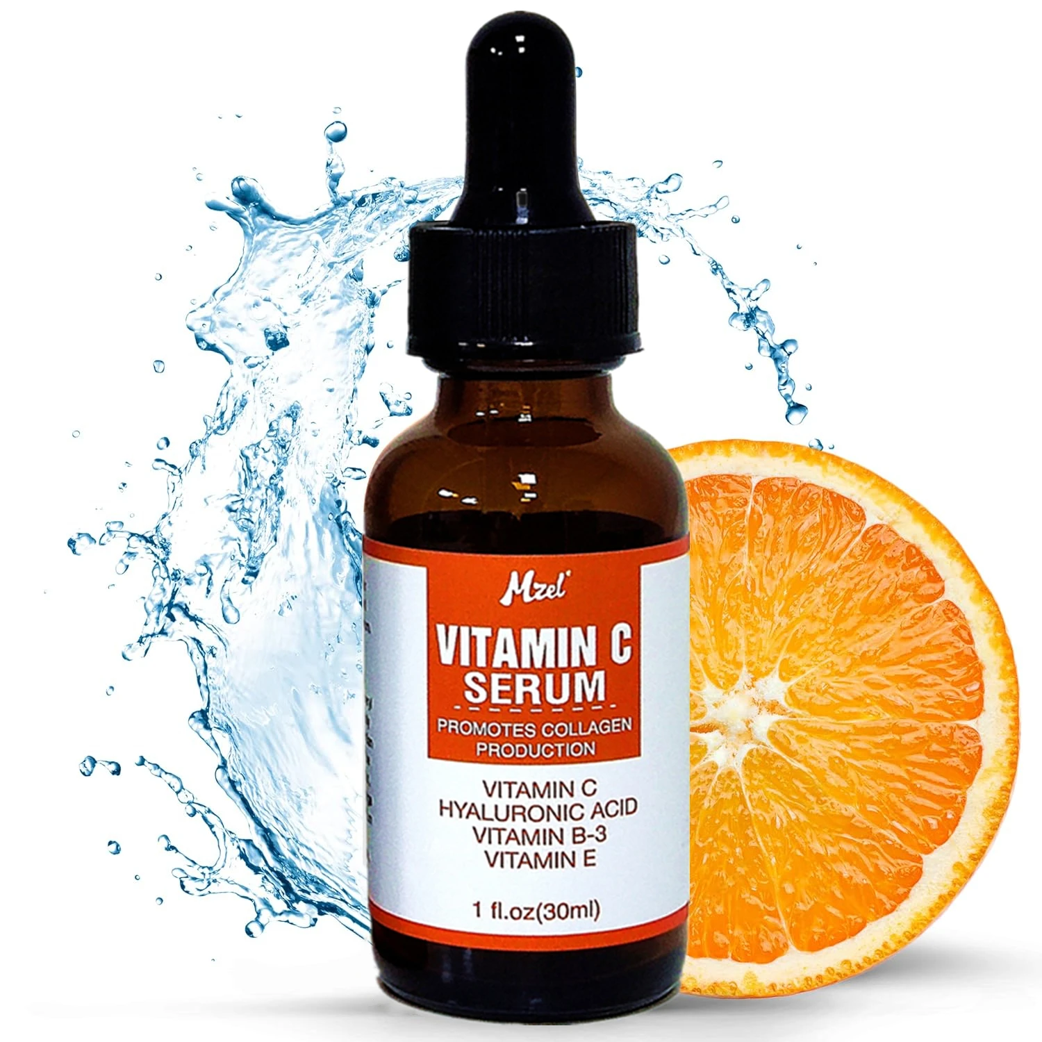 Organic Vitamin C Face Serum 20% Anti Aging Facial Serum for Black Skin - Reduce Dark Spots, Acne & Wrinkles Brightening Skin