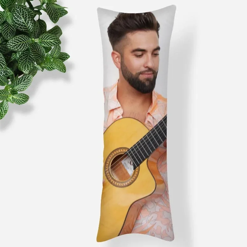 Custom Kendji Girac Body Pillow Case 3D Double-Sided Print Smooth Soft Fabric Pillow Cover For Boys Girls Gift 1102