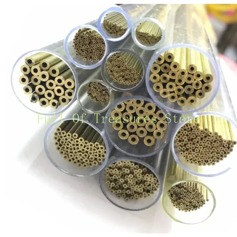 Brass Drilling Electrode Tube Diameter 0.5mm 0.8mm Length 400mm Single Hole for EDM Drilling Machine