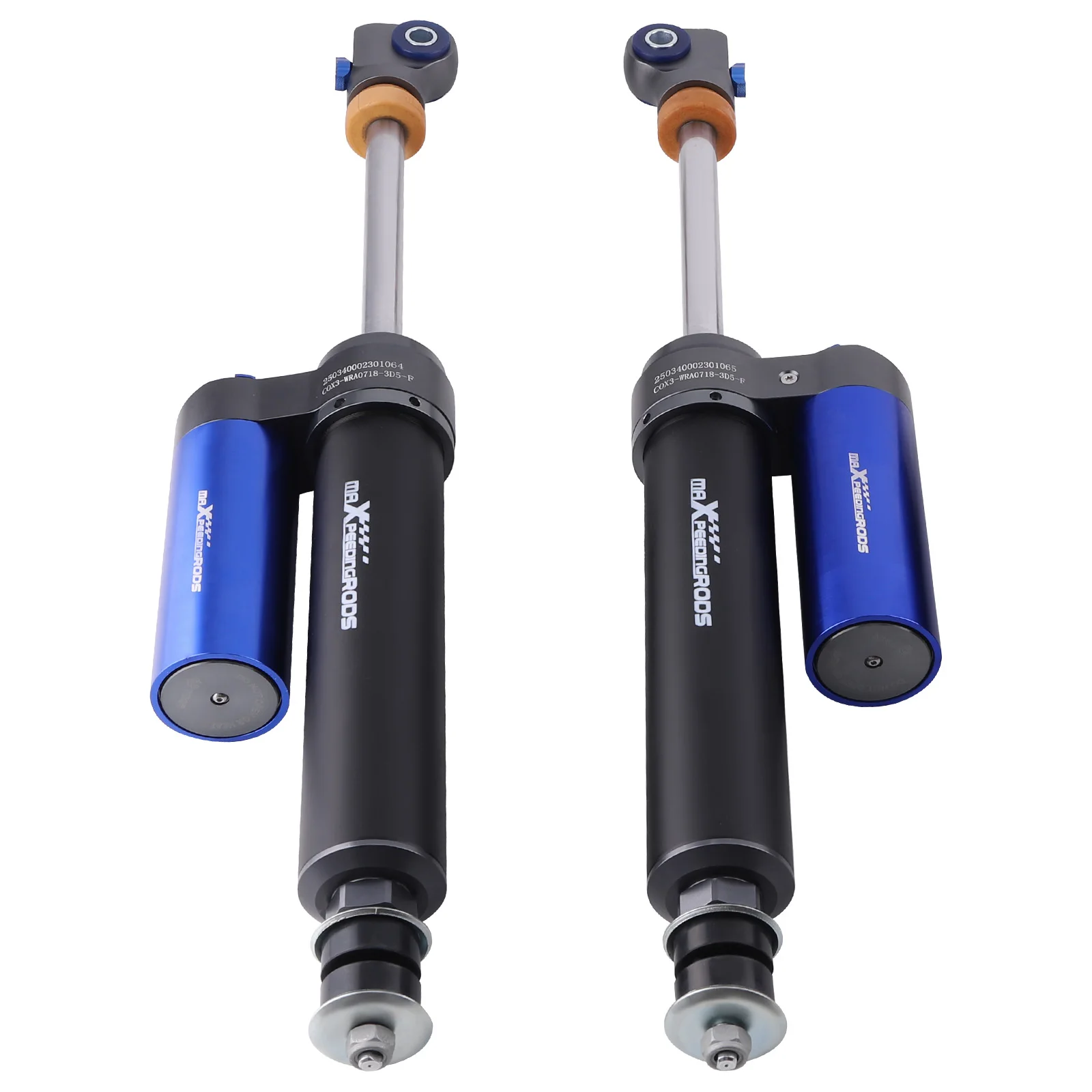 

Adjustable Remote Reservoir Shocks Front 1-3" Lift For Jeep Wrangler JK 2007-18