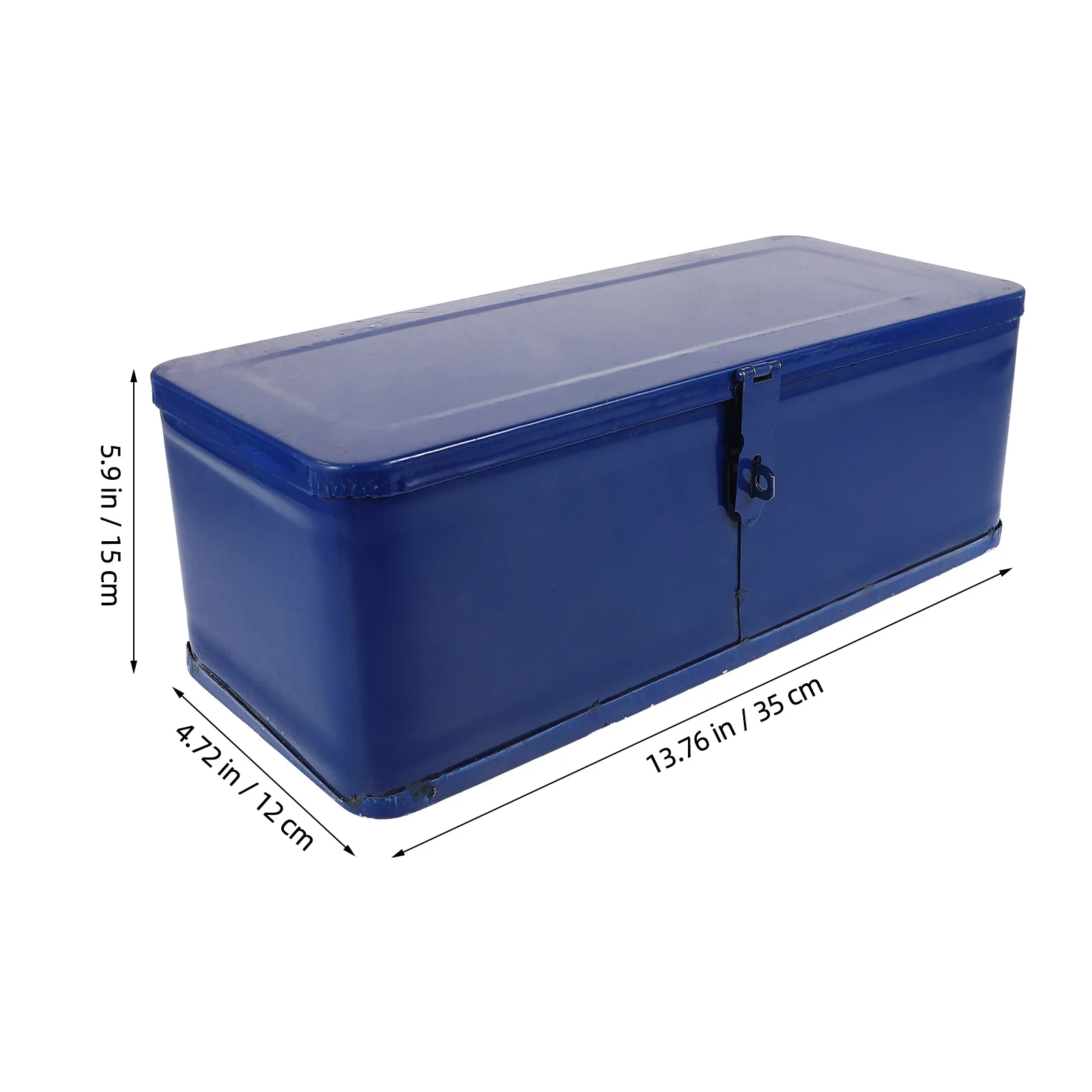 Handheld Tool Box Metal Large Capacity For Car Heavy Duty Tool Storage Container Case Organizer Box Tools Metal Toolbox