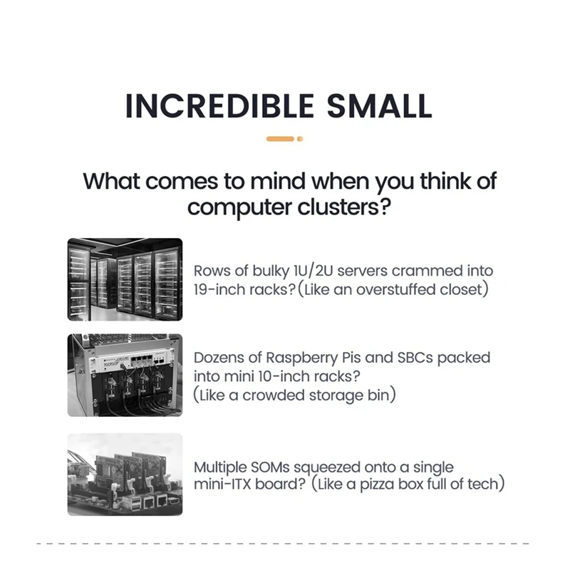 NanoCluster 7x CM4/CM5 Nodes Mini Server Baseboard for Compact Kubernetes K3S Edge AI Homelab for Cluster-ELEC
