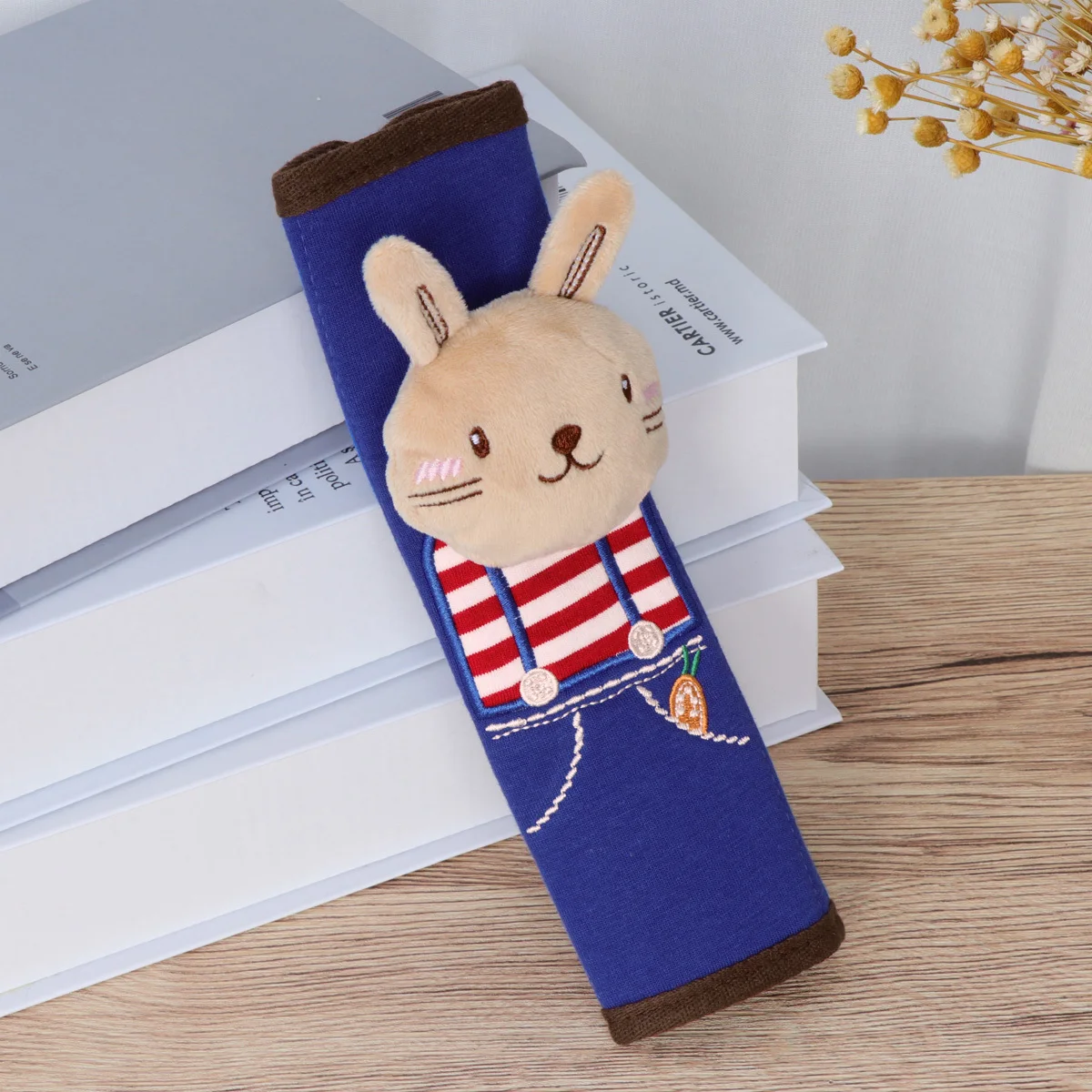 

Shoulder Strap Cover Rabbit Pattern Safety Pad Comfortable Protector For Travel Gear Motorcycle