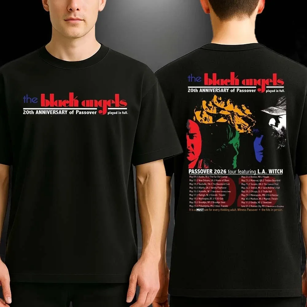 The Black Angels Passover 20th Anniversary Tour 2026 T-Shirt