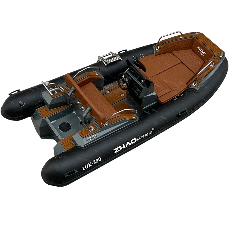 13ft LUX Rib Boat390 High Speed Aluminum Hull Inflatable Rib Boat For Fishing
