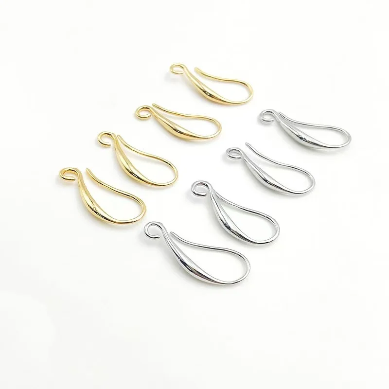 925 Sterling Silver Jewelry Earring, DIY Earring Component, Semi-finished Jewelry Accessories Material Equipped