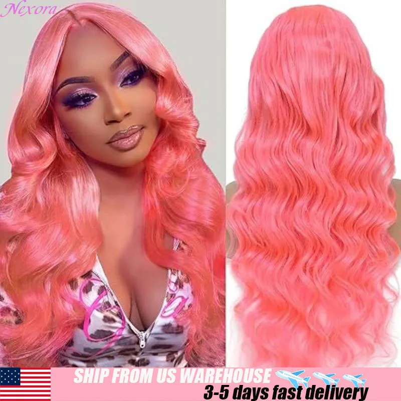 

Объемная волна Парики из человеческих волос Розовый парик 200% Плотность 38-дюймовые парики из человеческих волос Hd Фронтальный 13x6 13x4 Предварительно выщипанные распродажи