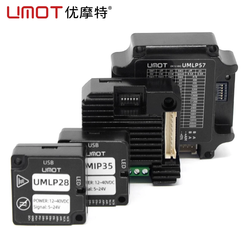 

UMOT CNC Мини-интегрированный шаговый драйвер 0,1A-3,5A Микроимпульс + разрешения управления вводом-выводом для шагового двигателя Nema11/14/17/23