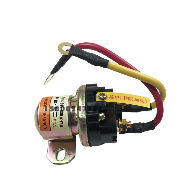 For Doosan Daewoo Kobelco Caterpillar Hitachi Hyundai Excavator 24V 12V Starting Motor Relay Universal