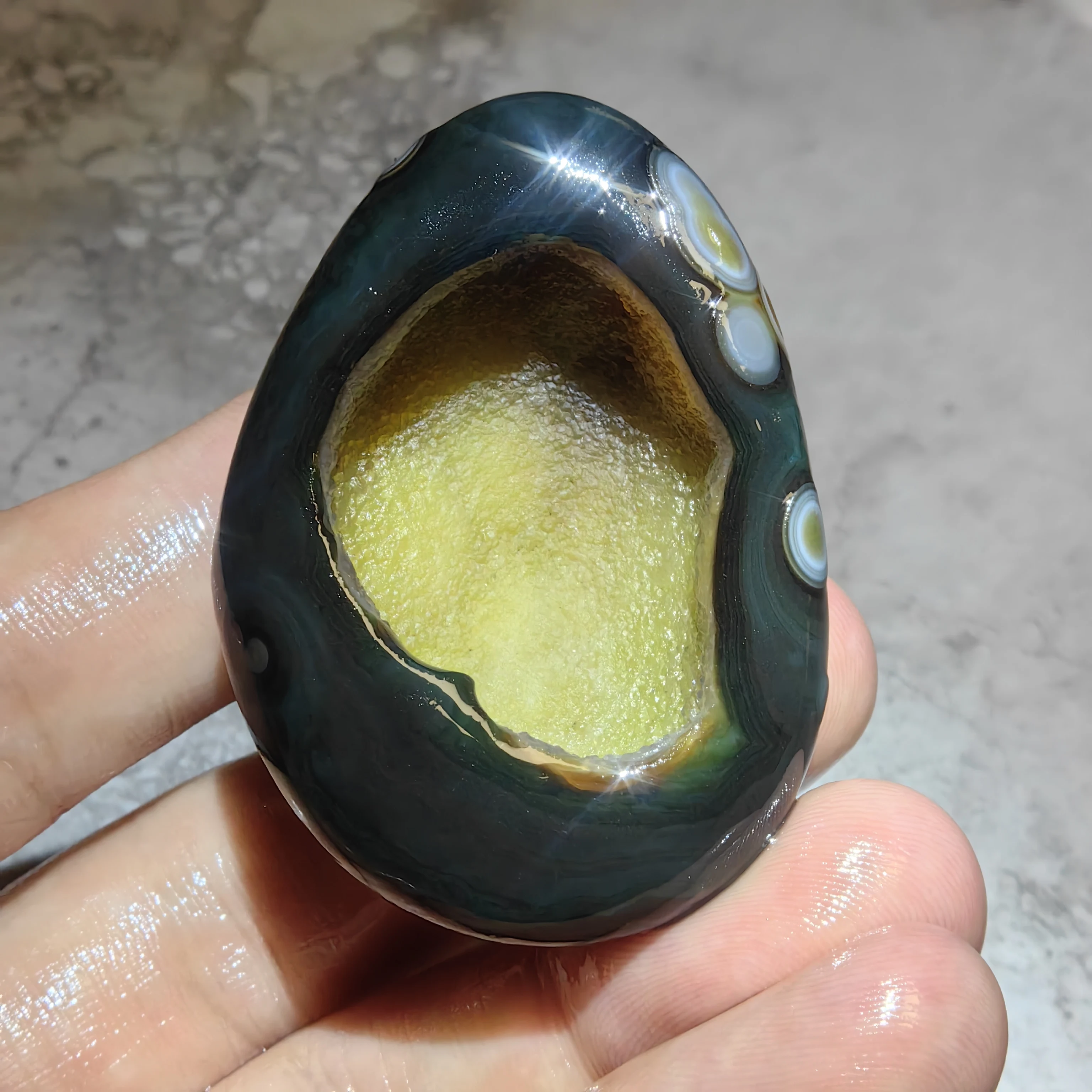 Natural Black Agate 