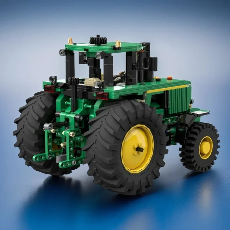 

NEW 882PCS MOC Technology Green Farm Ls Model DIY Creative Assembly Building Blocks Display Birthday Gift Decoration Decor Set
