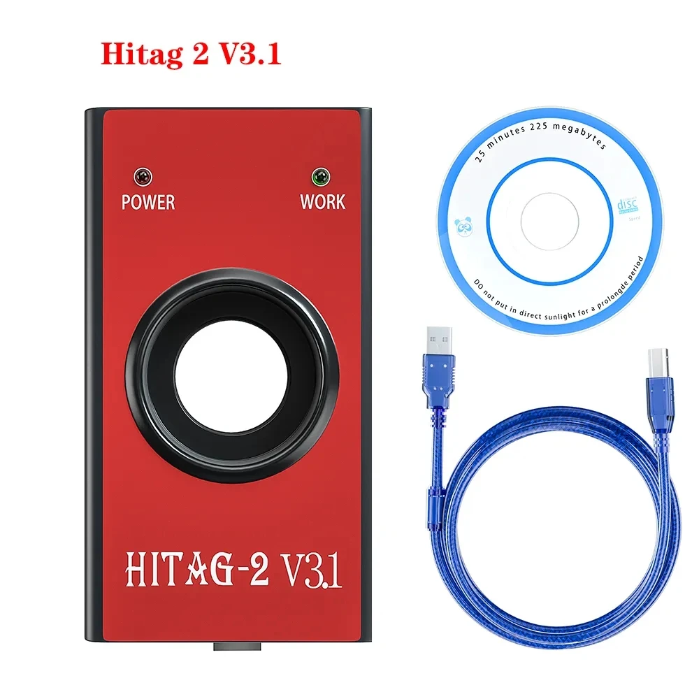 2024 The Newest HITAG 2 V3.1 OBD2 Car Diagnostic Tool Key Programmer Hitag2 Transponder Universal Immo/Remote/Read PIN/VIN