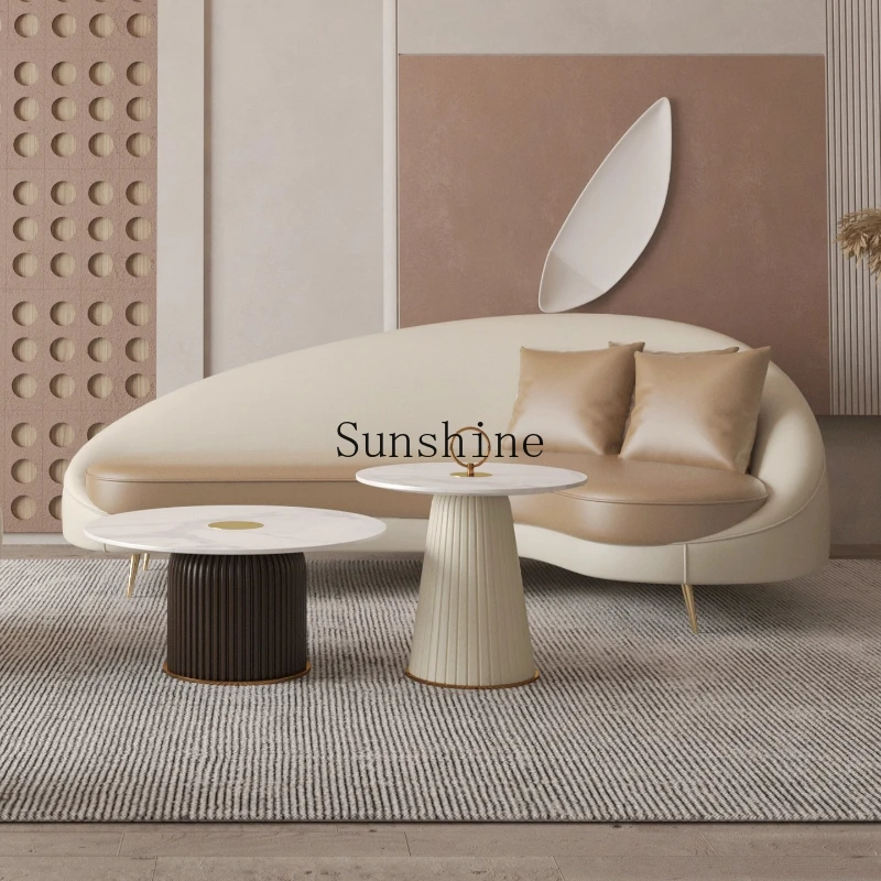 Легкая роскошная изогнутая креативная кошачья когтеточка, салон красоты, прием посетителей и переговоры, комбинации трех или четырех диванов