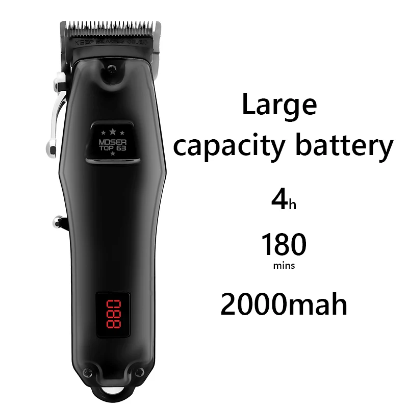 Original Adjustable Hair Clipper Professional Beard Hair Trimmer For Men Electric Hair Cut Machine Rechargeable Lithium Battery