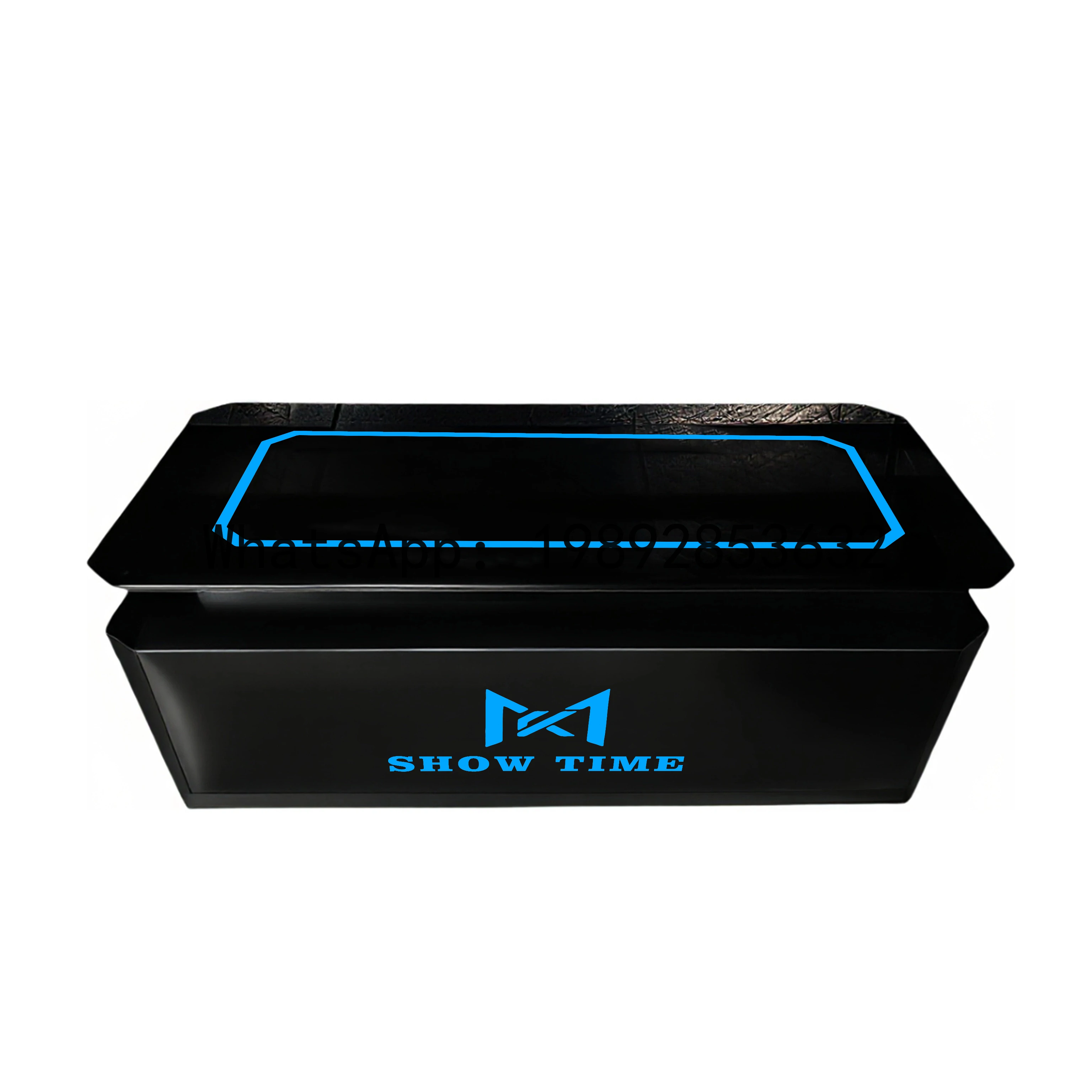 CZ Glass Coffee Table Double Layer Metal Special Tempered Glass Modern Simple Stainless Steel Rock Plate Marble Table