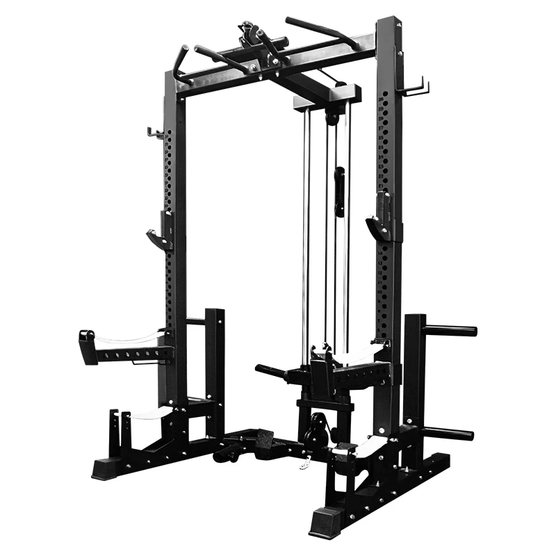 Premium Commercial Power Cage Multifunctional Smith Machine & Squat Rack