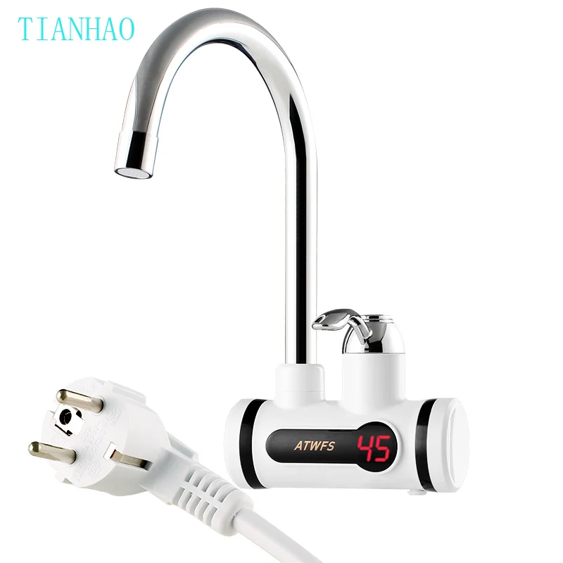 ATWFS электрический кухонный водонагреватель, мгновенный кран для горячей воды, нагреватель, кран для холодного отопления, безрезервуарный проточный водонагреватель