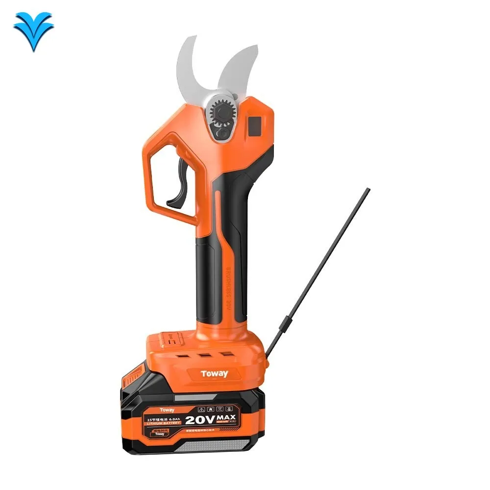 

EP300 Electric 20V Cordless Electric Pruner 3.5cm Cut Shear Force Efficient Branch Cutterfor Fruit Tree Grapevine Olive Tree