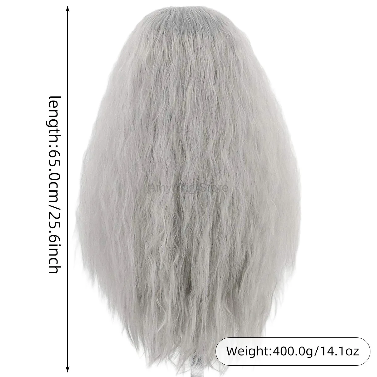 Perruques longues bouclées grises pour hommes, fête à thème grand-père, avec moustache, Costume de Cosplay d'halloween, perruque de fête, fausse barbe