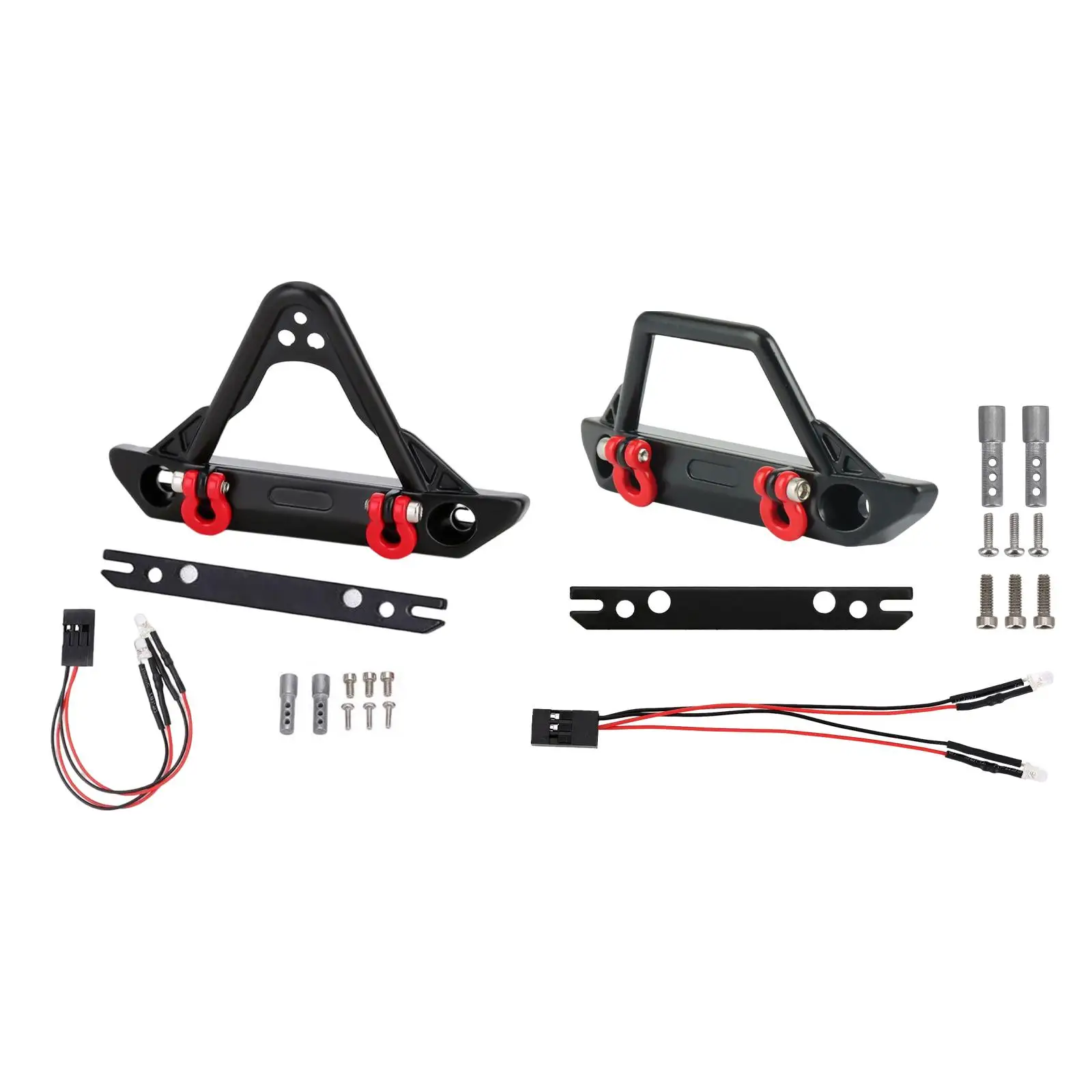 RC voorbumper 1:24 vervangende accessoires voor Axial SCX24 RC Crawler Car