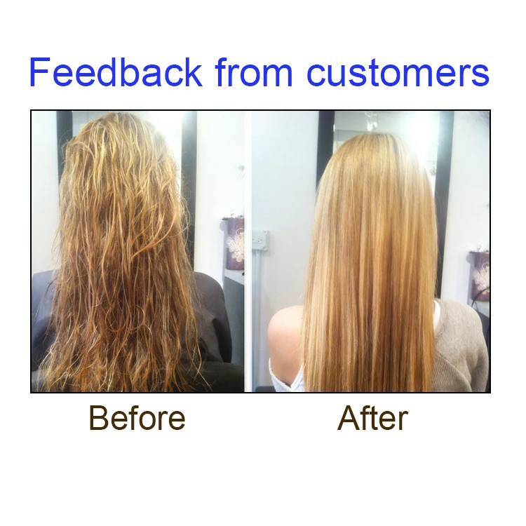 Keratin Hair 1000ml Professional Brazilian Keratin Hair Treatment Straightening 5% Eliminate Frizz &Make Shiny