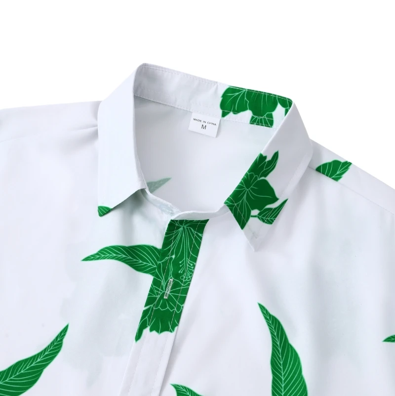 Camiseta de manga corta Hawaiana para hombre, ropa Popular coreana, Tiki de playa, Verano