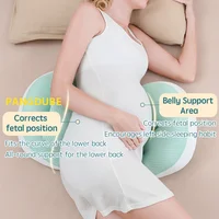 Pregnancy Waist Support Pillow for Sleeping - Pregnancy Pillow for Sleeping: Luxury Faux Fur Maternity Pillow 1