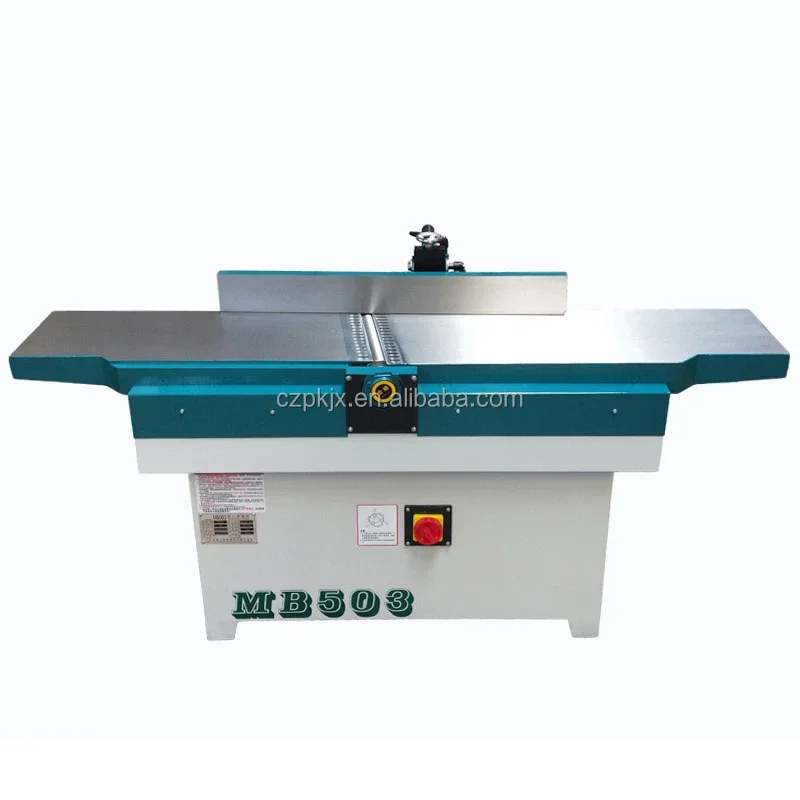 Industrial Woodworking Jointer Machine High Precision Wood Planer with Straight Cutter Head Professional Carpentry Tools