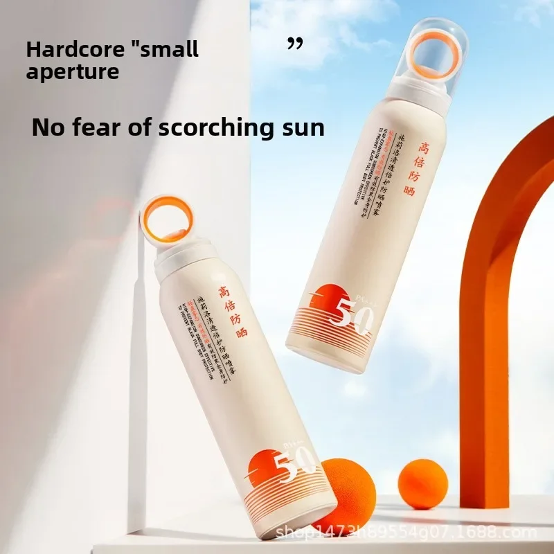 بخاخ واقي من الشمس شفاف مزدوج الحماية من الشمس SPF50، حماية صيفية من الأشعة فوق البنفسجية، مضاد للعرق، تركيبة بيضاء غير مزيفة للوجه والجسم. #2