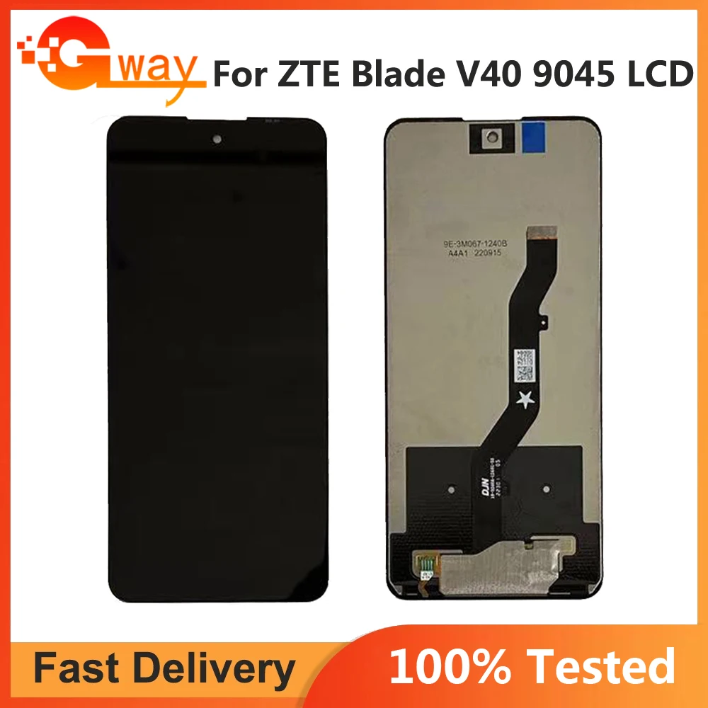 Original 6.67 inch For ZTE Blade V40 LCD Display with SensorAssembly ZTE Blade V40 9045 Display Sensor LCD Repair Parts