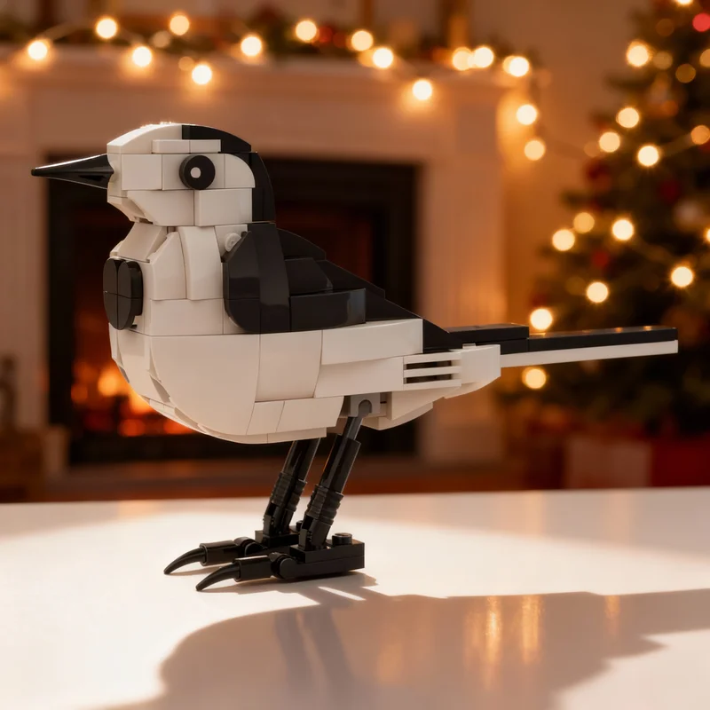 

Набор для сборки модели белого ласточки (177 деталей), конструктор MOC, развивающая игрушка, архитектурный подарок на Рождество, DIY, креативная идея для обучения