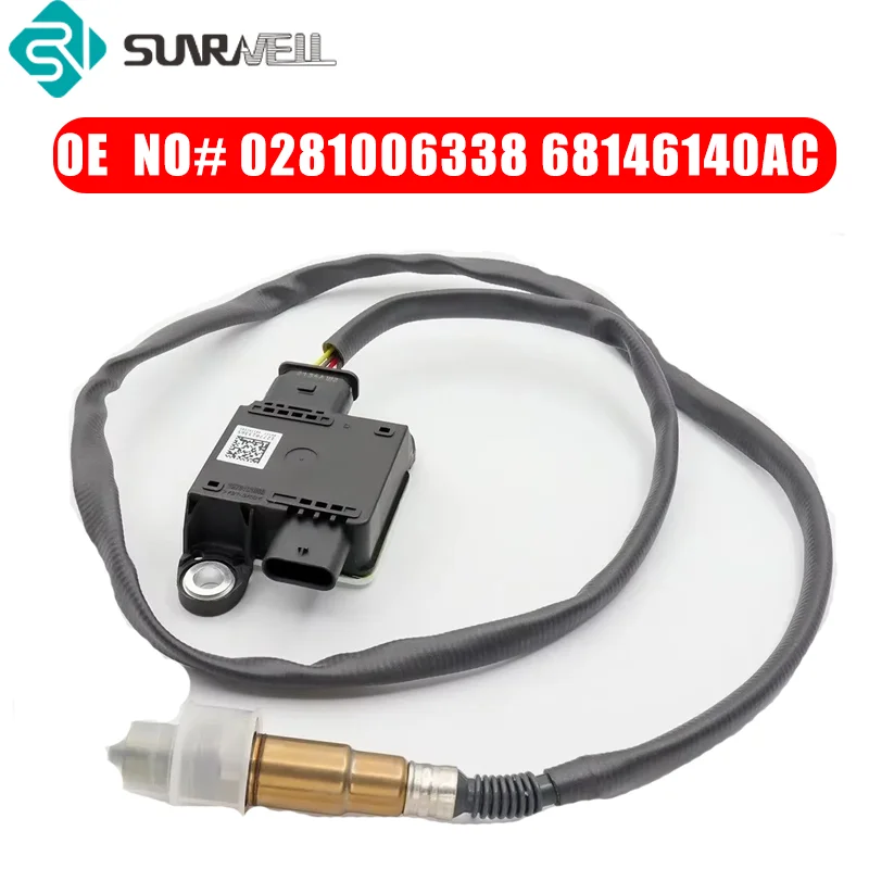 68146140AC 0281006338  Diesel Exhaust Particulate Matter Sensor  For Ram 1500  ProMaster 1500 2500 3500 Jeep Grand Cherokee 3.0L