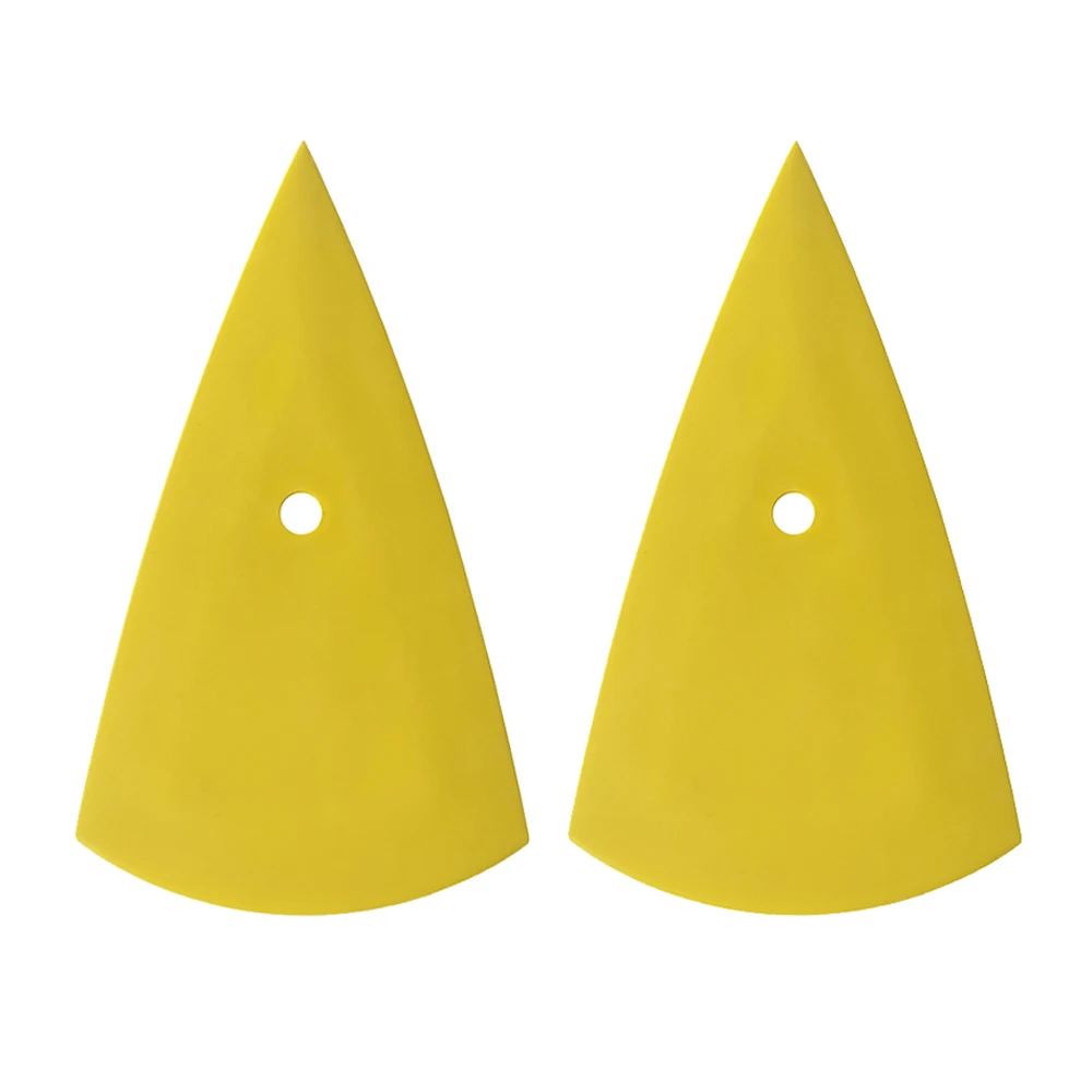 

Contour Corner Scraper Vinyl Film Wrapping Applicator Sharp Triangle Squeegee Car Sticker Window Tint Install Tool A13B