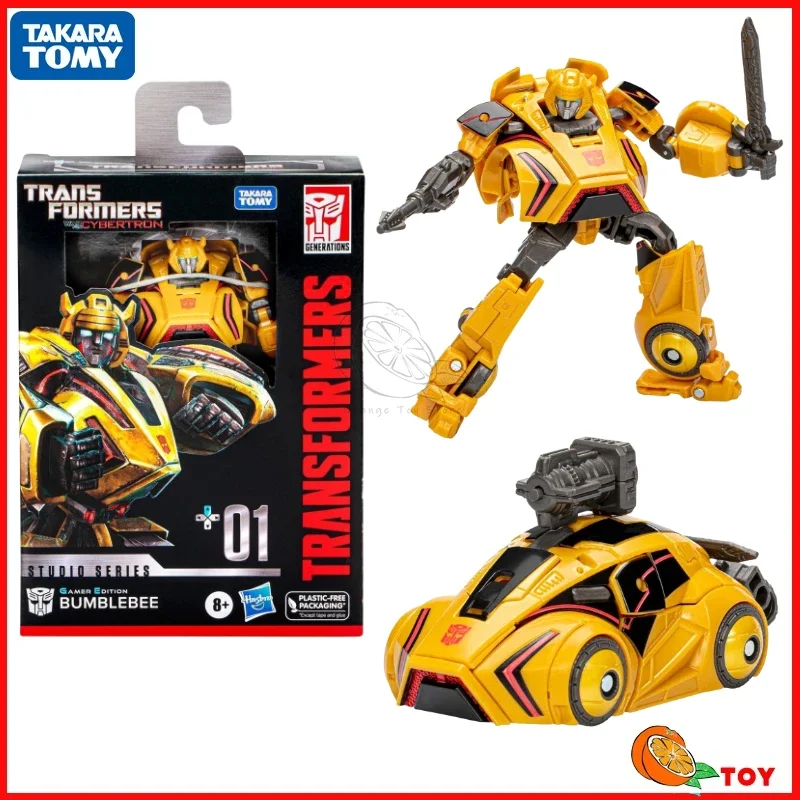 Auf Lager Takara Tomy Transformers Spielzeug Studio Series SS-GE 01 Bumblebee Modell Roboter Sammlung Actionfiguren Spielzeug Geschenke Hobby