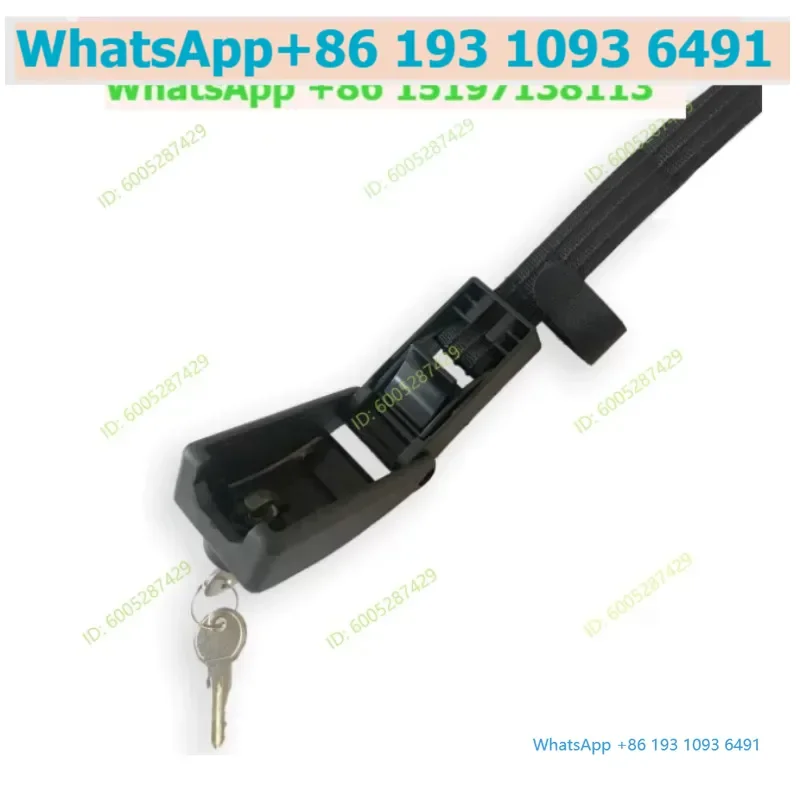 RV, off-road outdoor self-driving, anti-theft and knife-resistant ratchet straps
